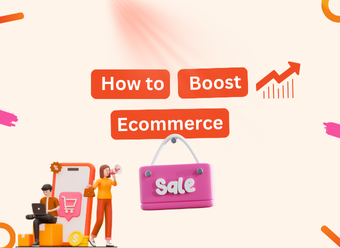 Happy Australian ecommerce owner upward sales graph, showing growth in online store sales.